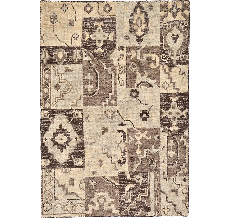 4' x 5' 8 Patchwork Rug