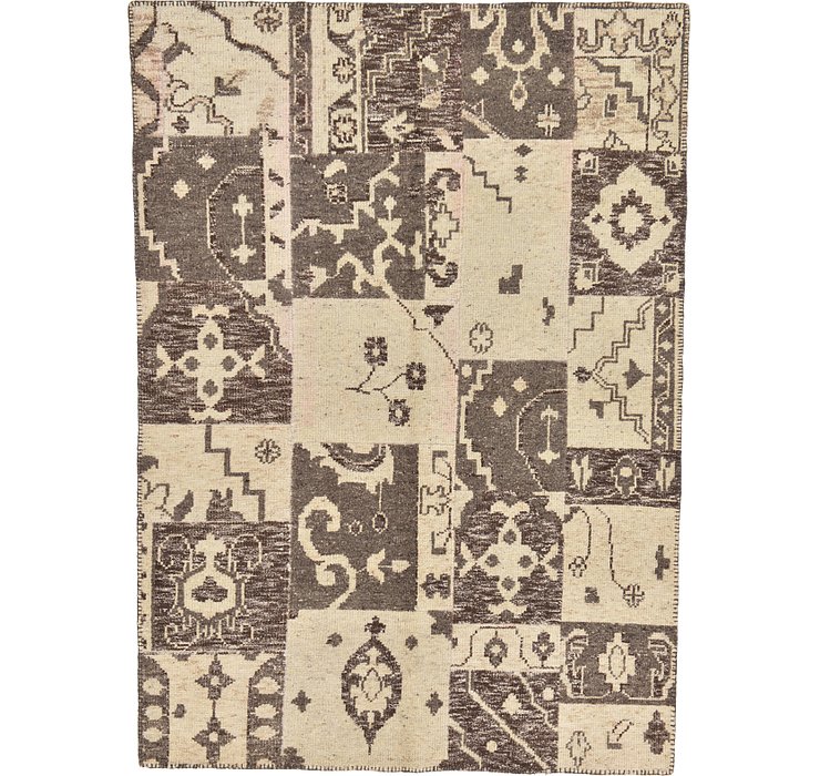 5' 4 x 7' 8 Patchwork Rug