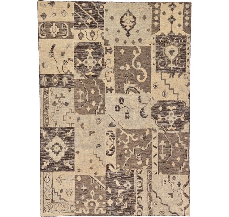 6' 10 x 9' 8 Patchwork Rug