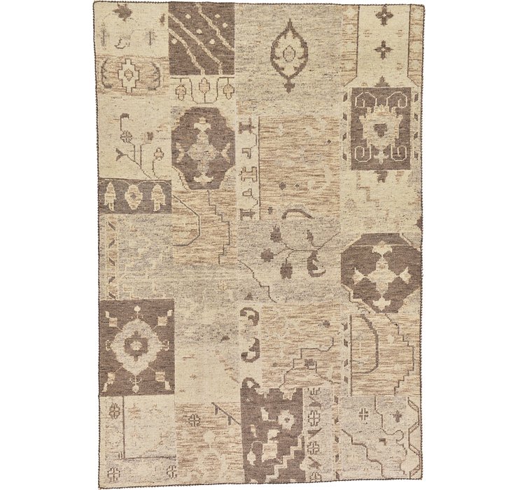 6' 6 x 9' 6 Patchwork Rug