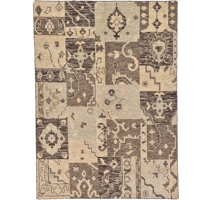 5' 7 x 7' 9 Patchwork Rug