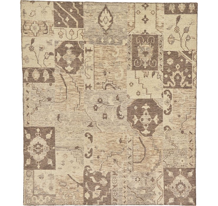 8' 2 x 9' 6 Patchwork Rug