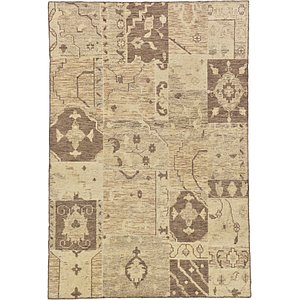 6' 7 x 9' 6 Patchwork Rug