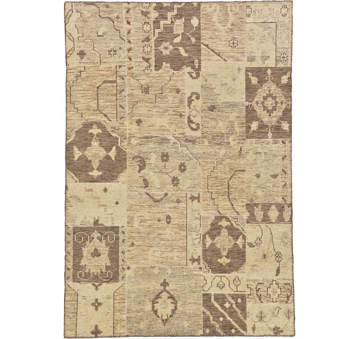 6' 7 x 9' 6 Patchwork Rug