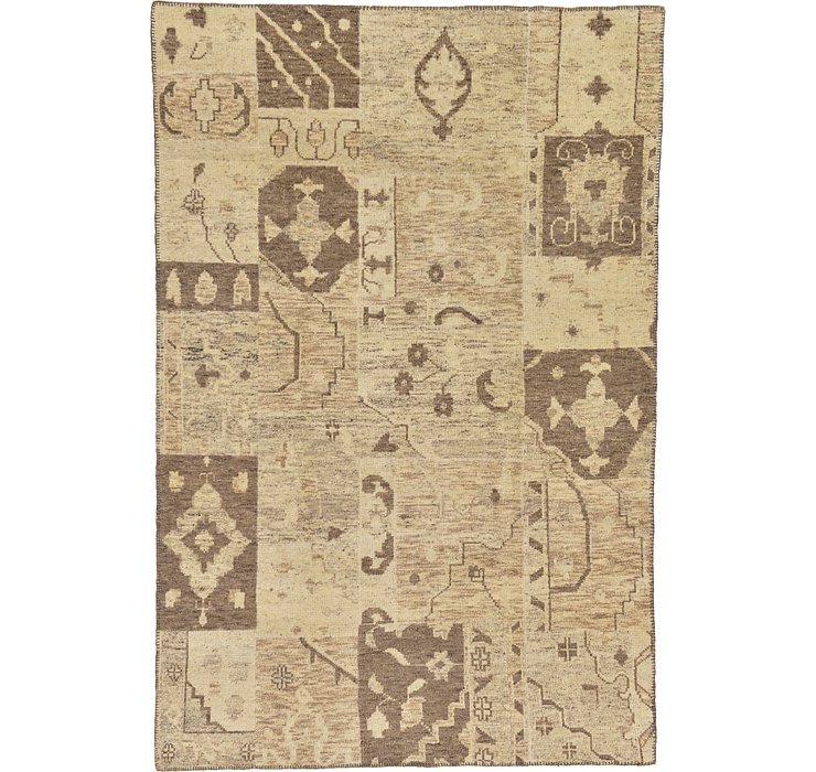 6' 5 x 9' 8 Patchwork Rug
