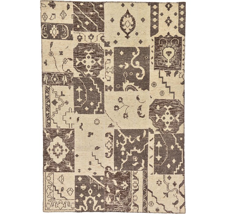 6' 7 x 9' 8 Patchwork Rug