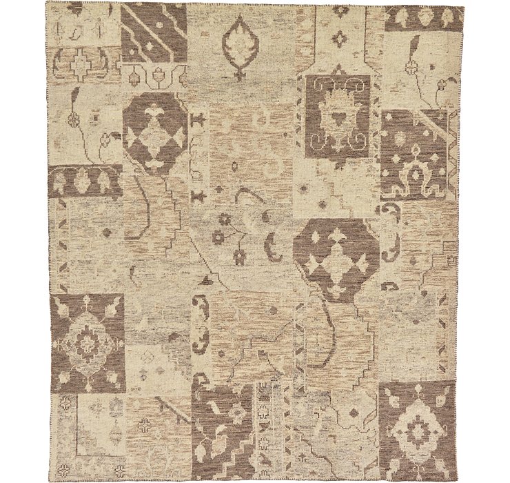 8' 5 x 9' 9 Patchwork Rug