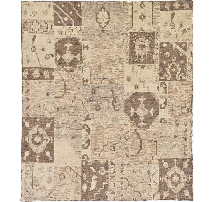 8' 2 x 9' 7 Patchwork Rug