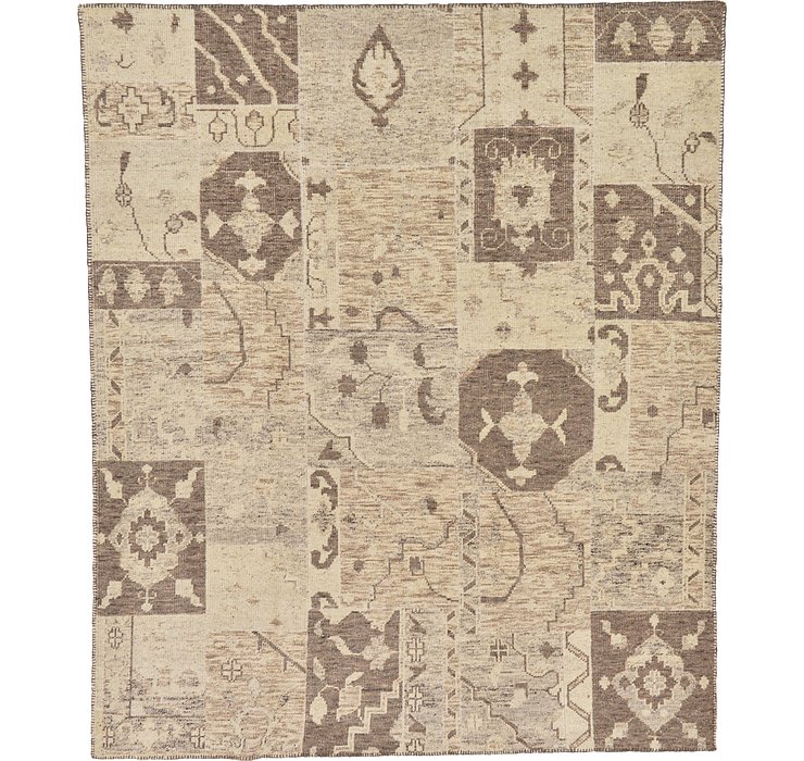 8' x 9' 8 Patchwork Rug
