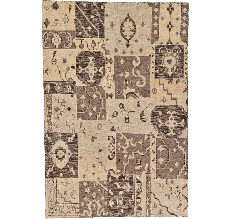 6' 7 x 9' 8 Patchwork Rug