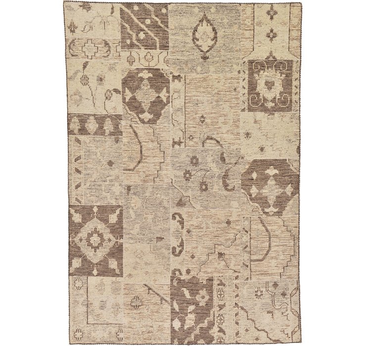 6' 7 x 9' 8 Patchwork Rug