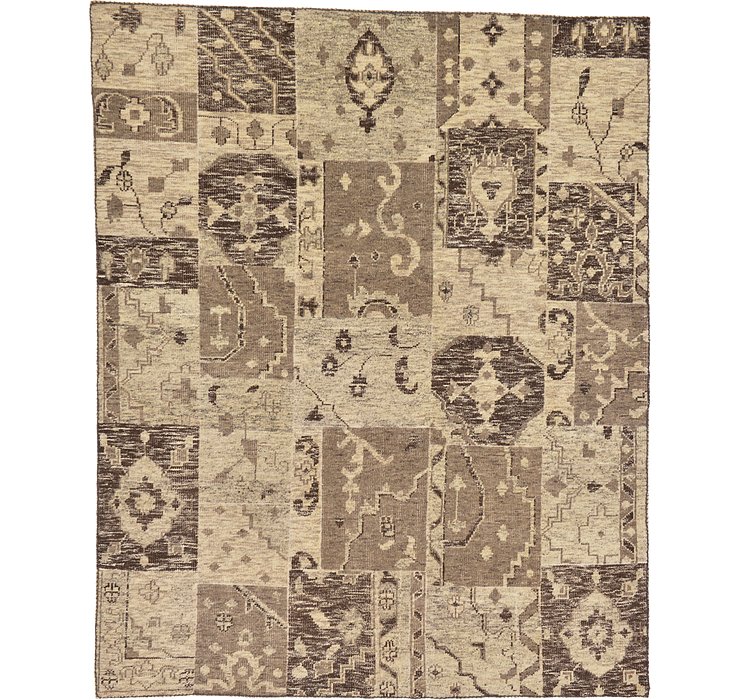 8' x 9' 10 Patchwork Rug