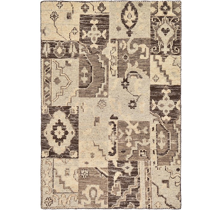 3' 10 x 5' 8 Patchwork Rug