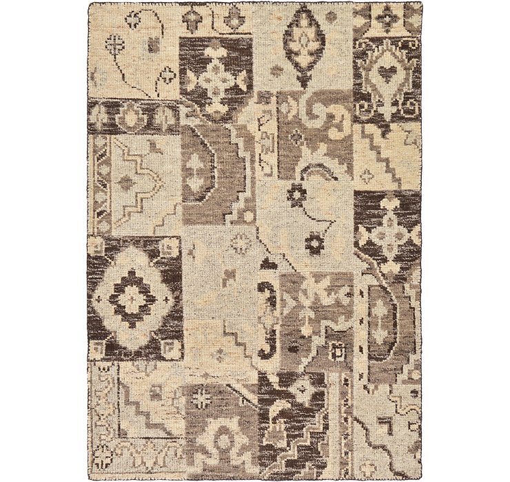 4' x 5' 8 Patchwork Rug