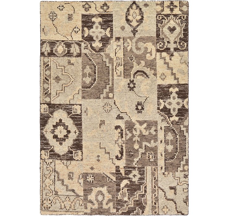 4' x 5' 8 Patchwork Rug