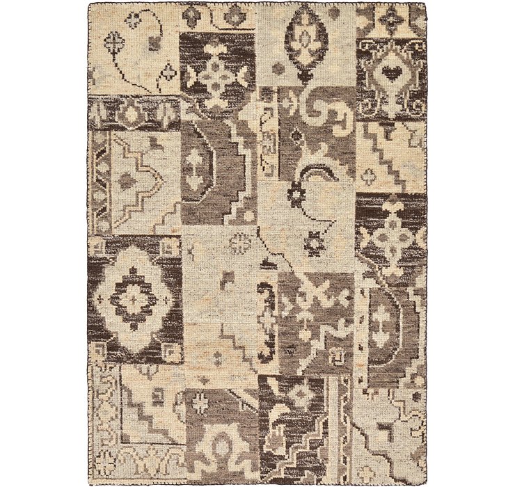4' x 5' 8 Patchwork Rug