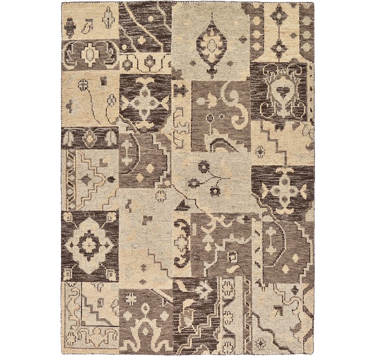 5' 8 x 7' 10 Patchwork Rug