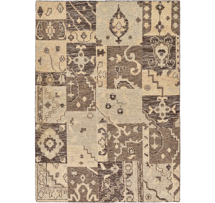 5' 8 x 7' 10 Patchwork Rug
