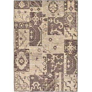 4' 6 x 6' 6 Patchwork Rug