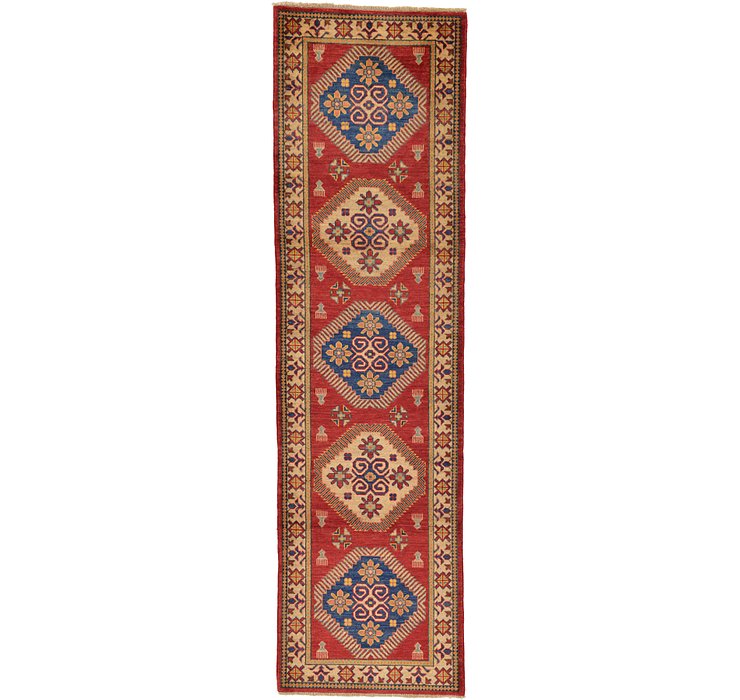 2' 9 x 9' 10 Kazak Oriental Runner Rug