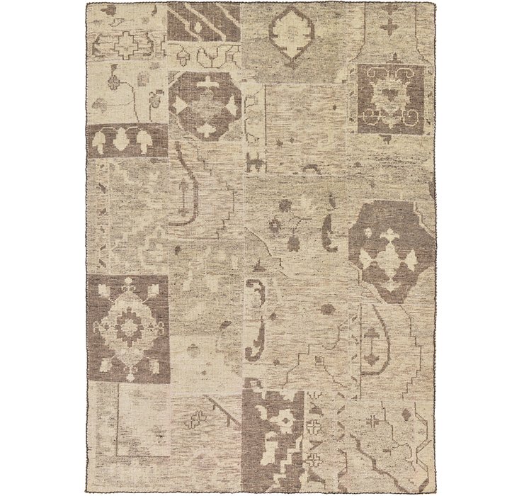 6' 8 x 9' 6 Patchwork Rug