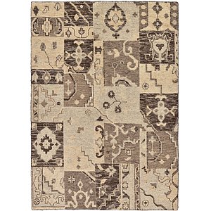 5' 7 x 7' 10 Patchwork Rug