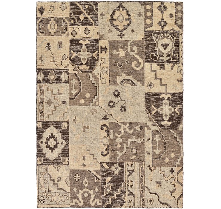 5' 7 x 7' 10 Patchwork Rug