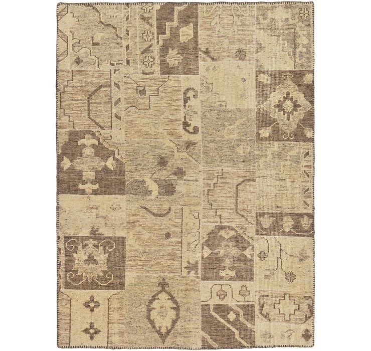 5' 8 x 7' 7 Patchwork Rug