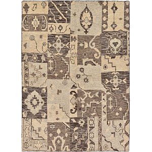5' 8 x 8' Patchwork Rug