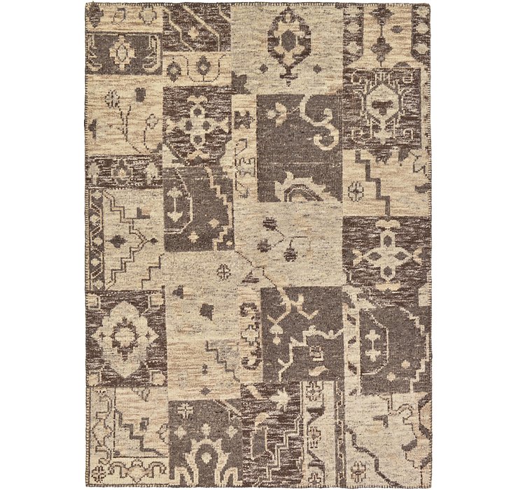 5' 6 x 7' 8 Patchwork Rug