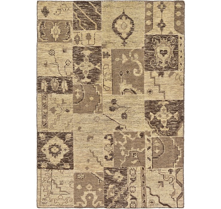 5' 7 x 7' 10 Patchwork Rug