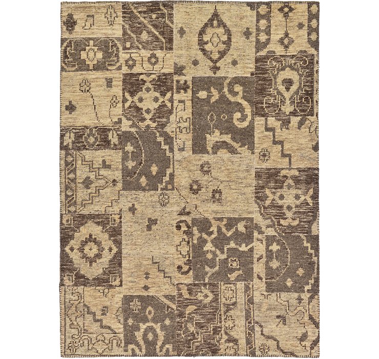 5' 8 x 7' 10 Patchwork Rug