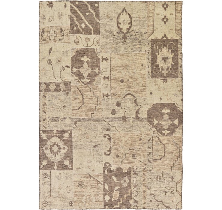 6' 7 x 9' 7 Patchwork Rug