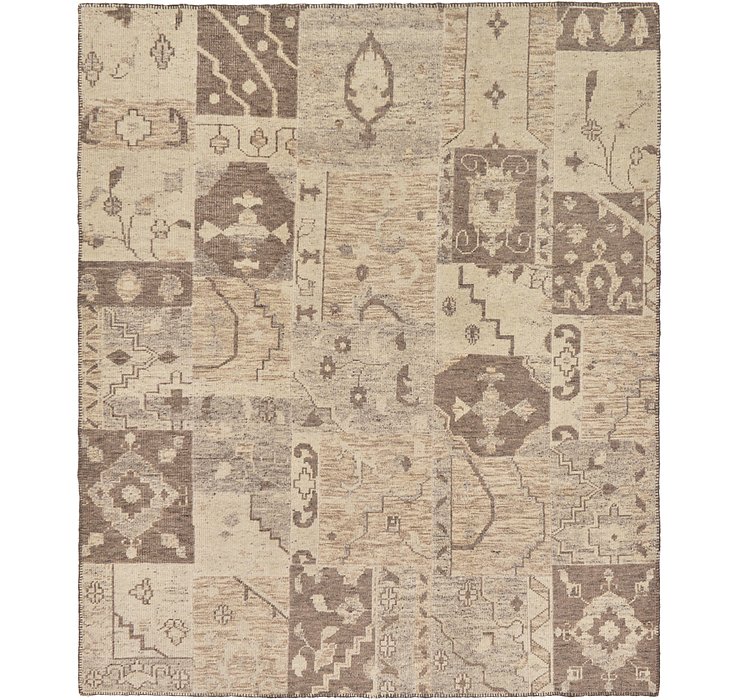 8' x 9' 9 Patchwork Rug