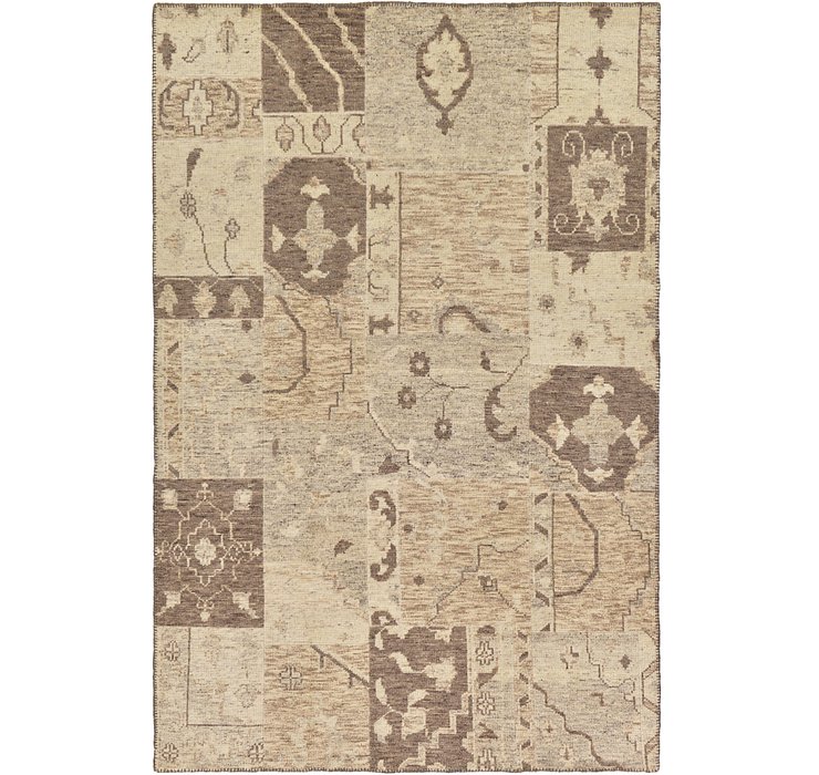 6' 5 x 9' 9 Patchwork Rug