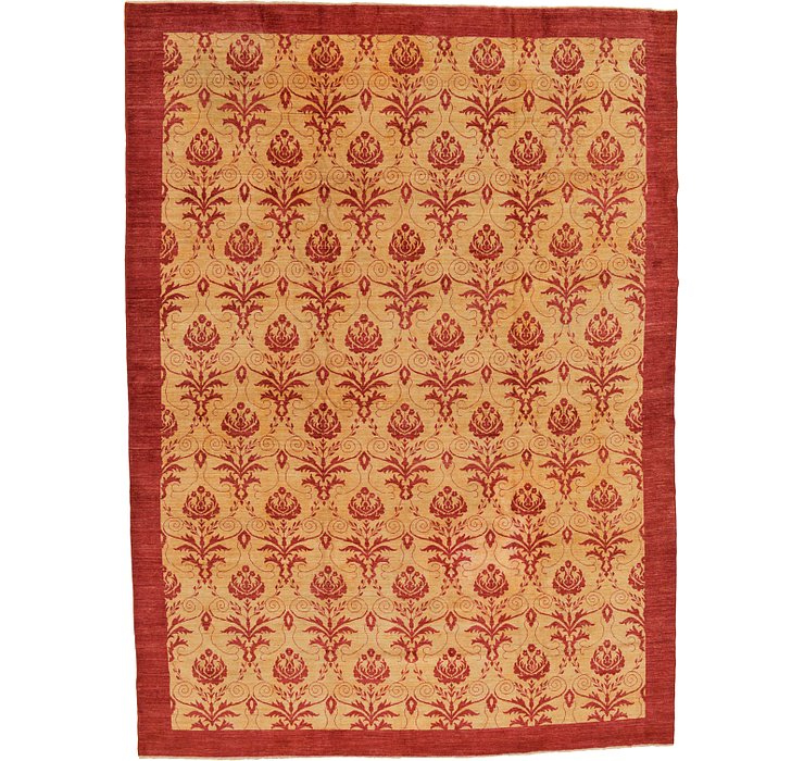 HandKnotted 12' x 16' 6 Modern Ziegler Rug
