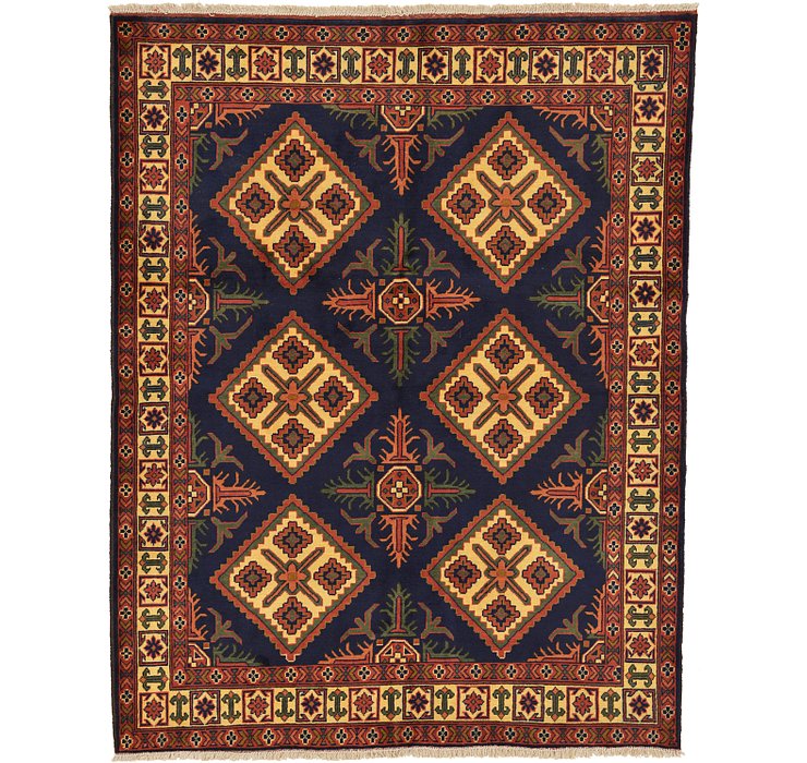 HandKnotted 5' 2 x 6' 7 Kazak Oriental Rug