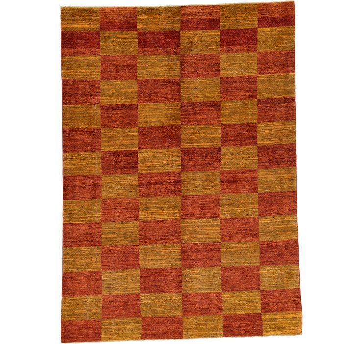 HandKnotted 6' x 8' 3 Modern Ziegler Rug