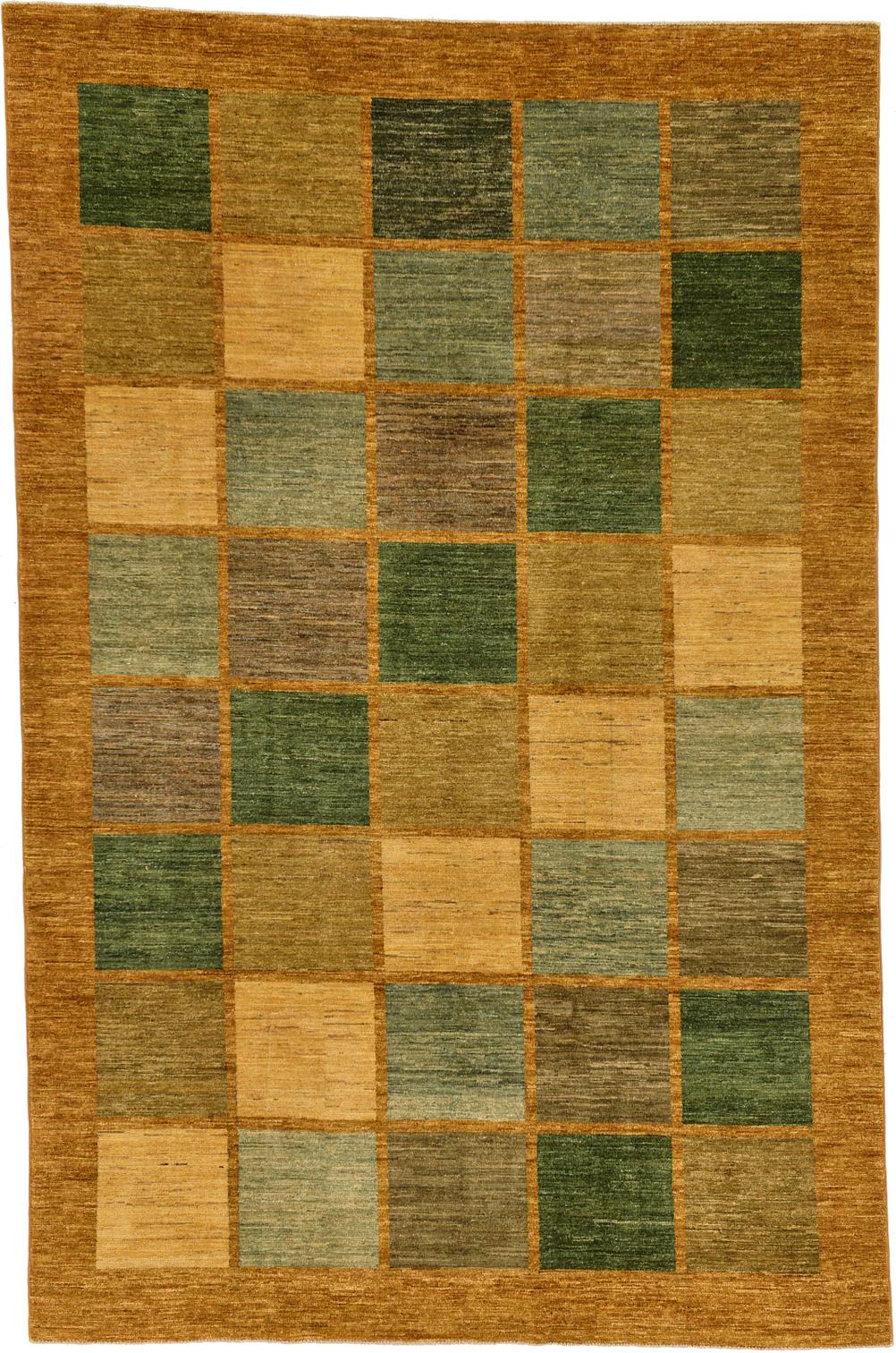 Gold 6' x 9' Modern Ziegler Rug Oriental Rugs eSaleRugs