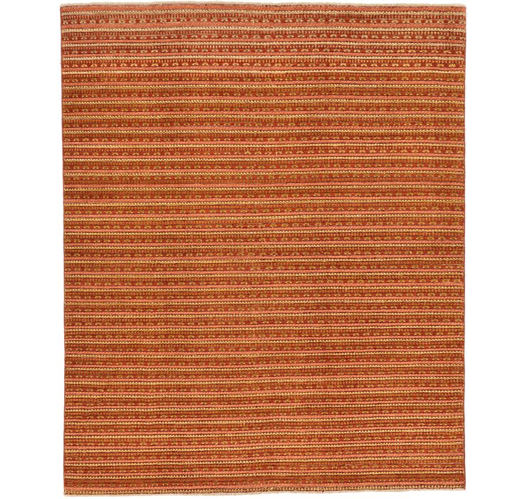HandKnotted 6' 7 x 8' Modern Ziegler Rug