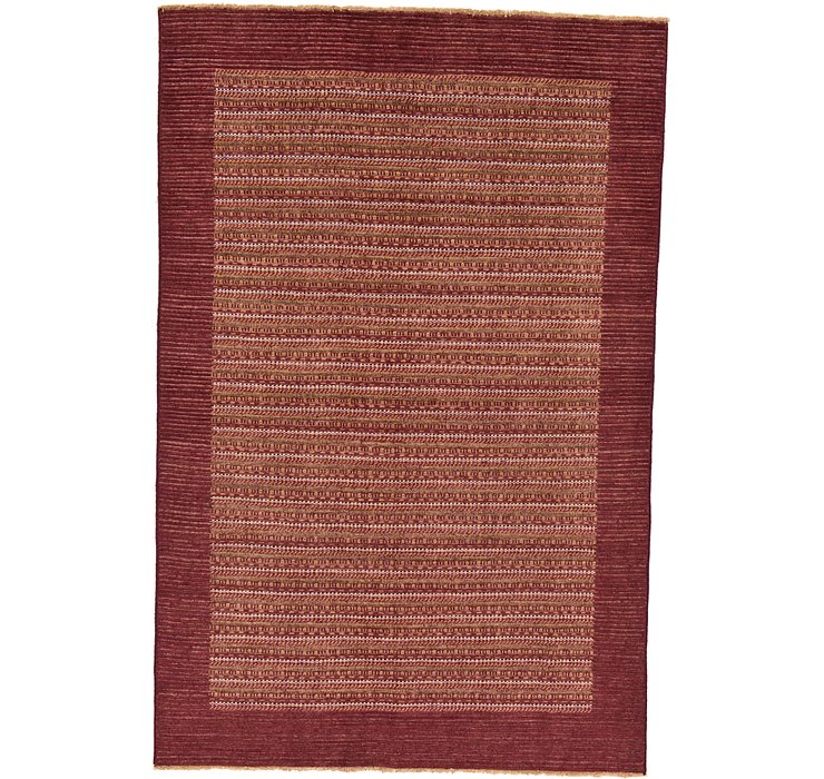 HandKnotted 6' 2 x 9' 4 Modern Ziegler Rug