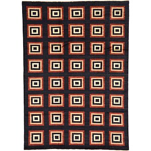 Unique Loom 6' 7 x 9' 3 Modern Ziegler Rug