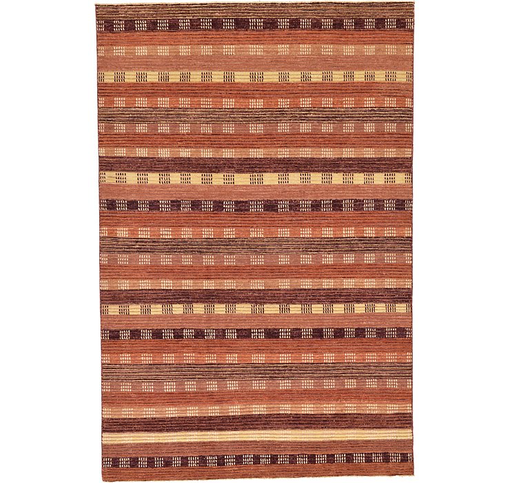 6' 5 x 9' 8 Modern Ziegler Rug