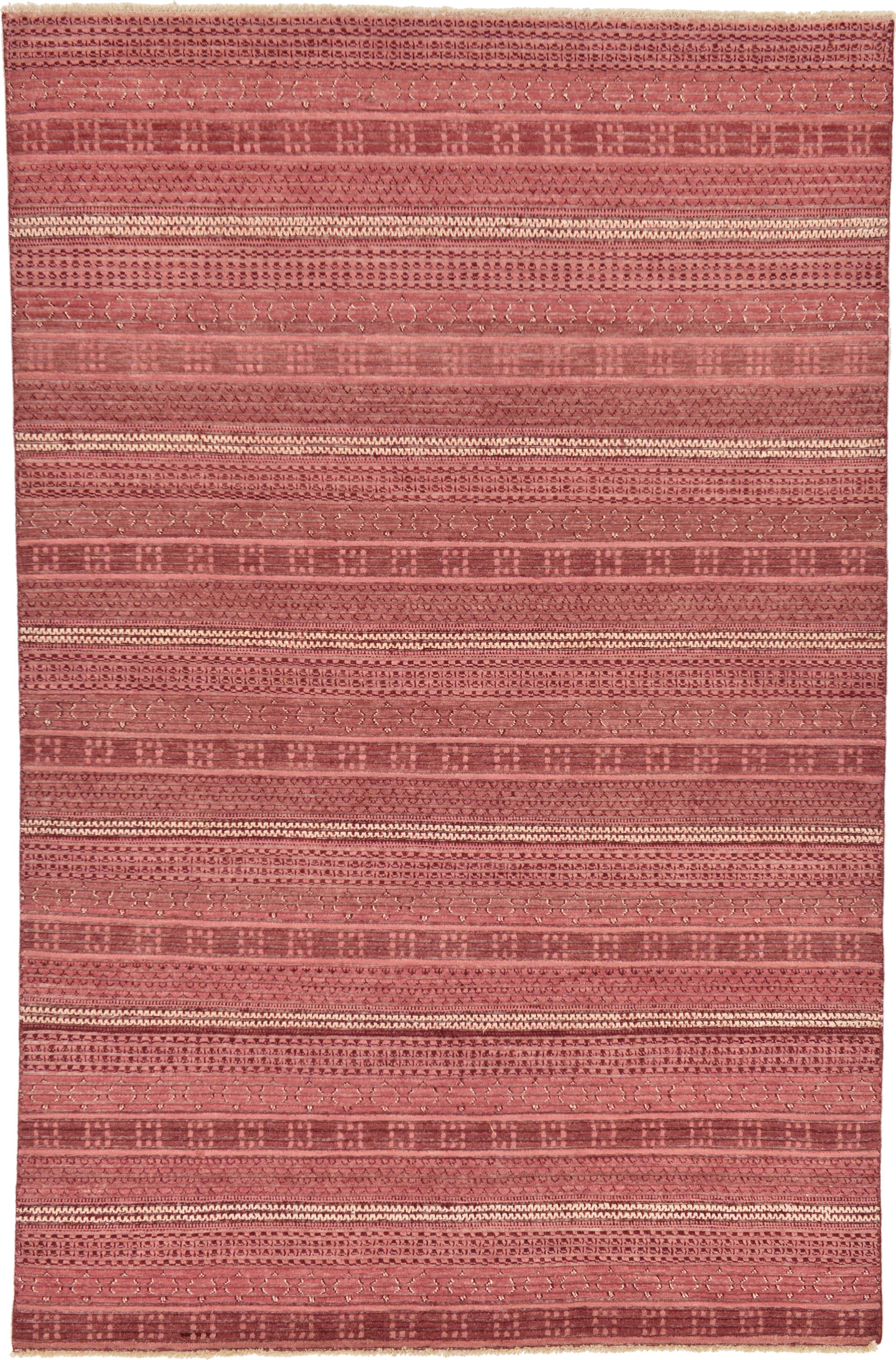 Pink 6' 5 x 9' 9 Modern Ziegler Rug eSaleRugs
