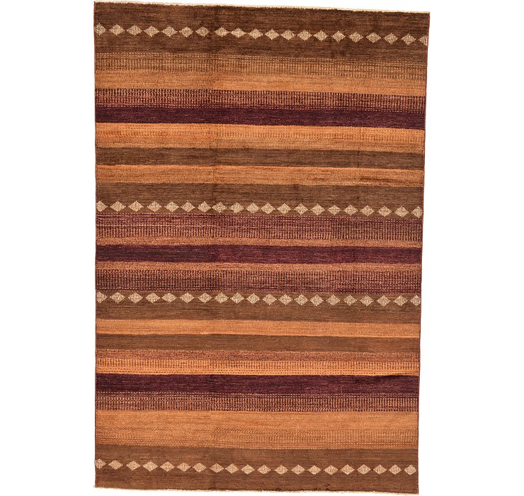 6' 5 x 9' 5 Modern Ziegler Rug