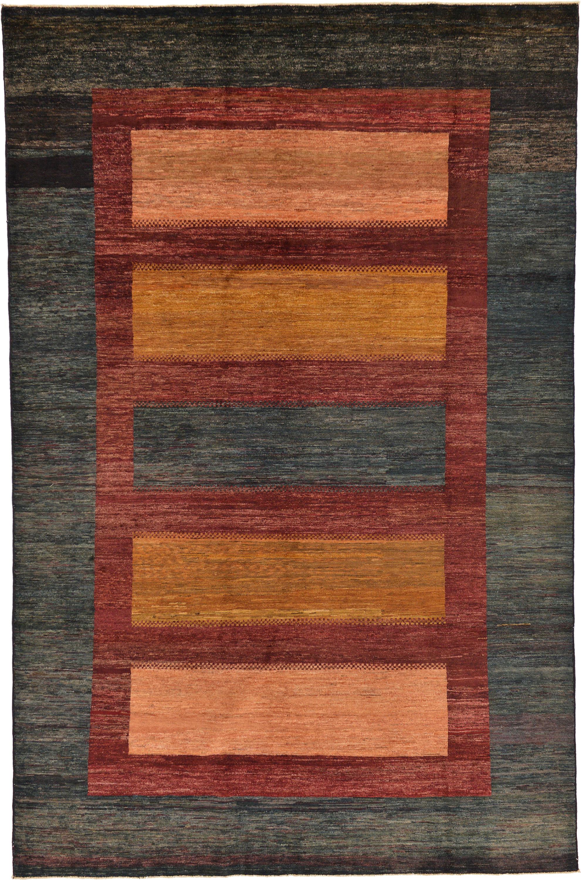 Black 6' 6 x 10' Modern Ziegler Rug eSaleRugs