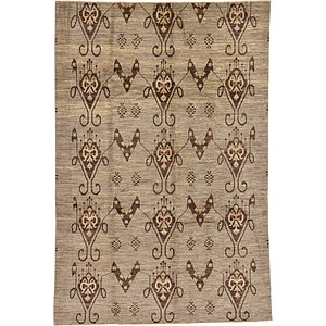 Unique Loom 6' 5 x 9' 6 Modern Ziegler Rug