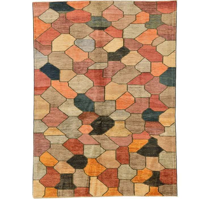 4' 10 x 6' 8 Modern Ziegler Rug