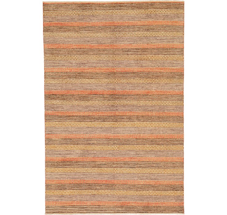 6' 5 x 9' 6 Modern Ziegler Rug