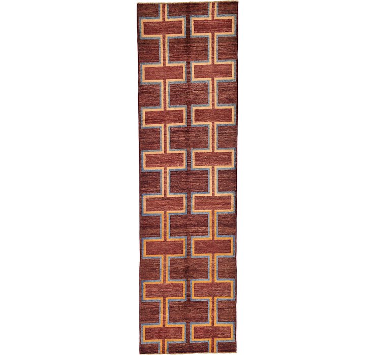 2' 9 x 9' 8 Modern Ziegler Runner Rug